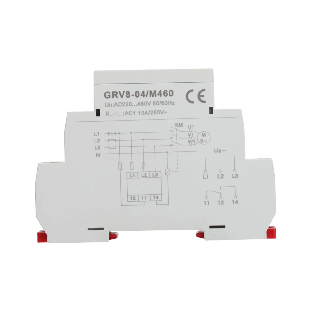 GRV8-04 3-Phase Voltage Monitoring Relay Phase Sequence Phase Failure Protection M460