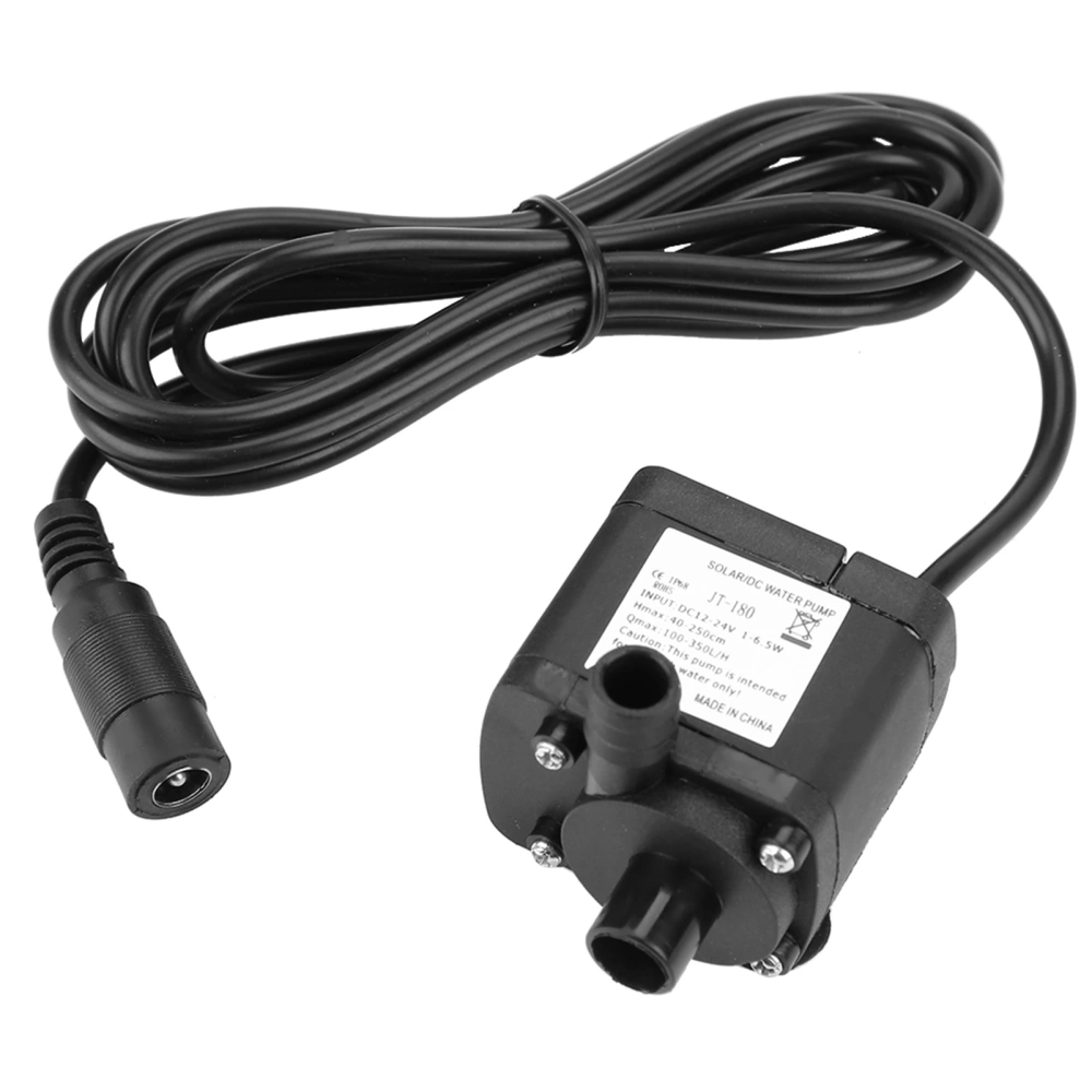 Mini DC Brushless Low Noise Water Pump for Solar Water Heater Fish Tank 24V -40℃~100℃