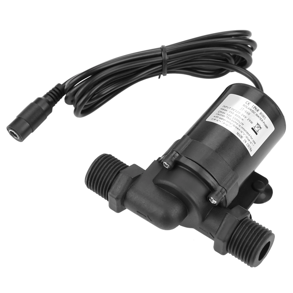 Mini DC Brushless Water Pump for Solar Water Heater 24V -40℃ ~100℃