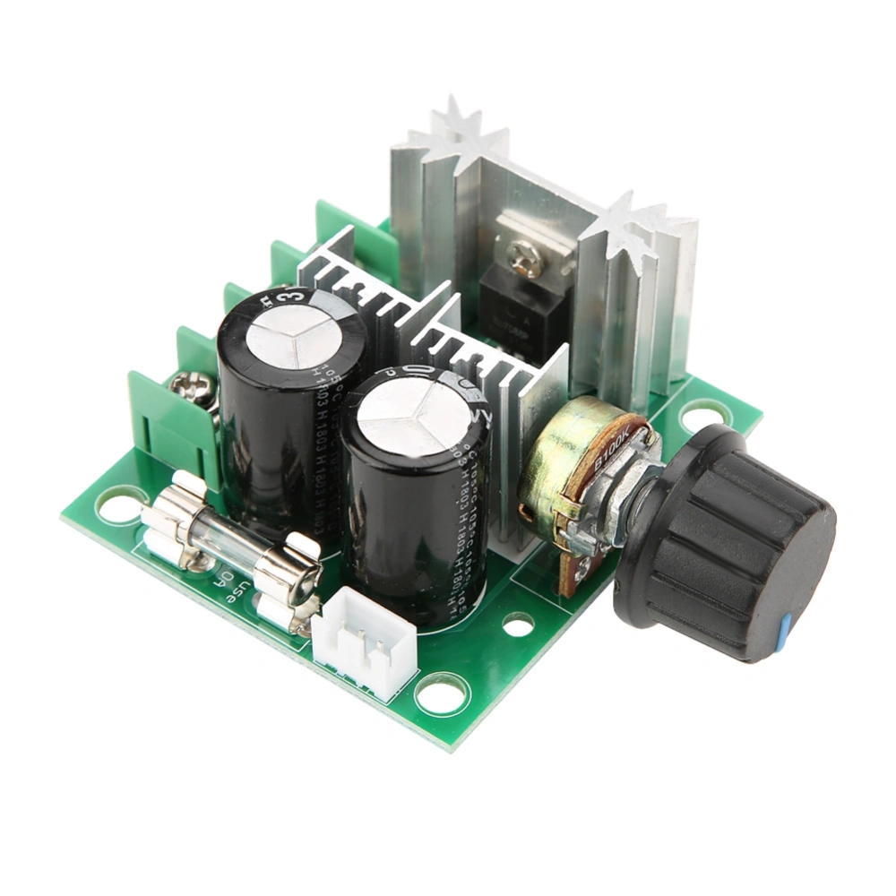 12V-40V 10A PWM DC Motor Governor Stepless Variable Speed Switch Module