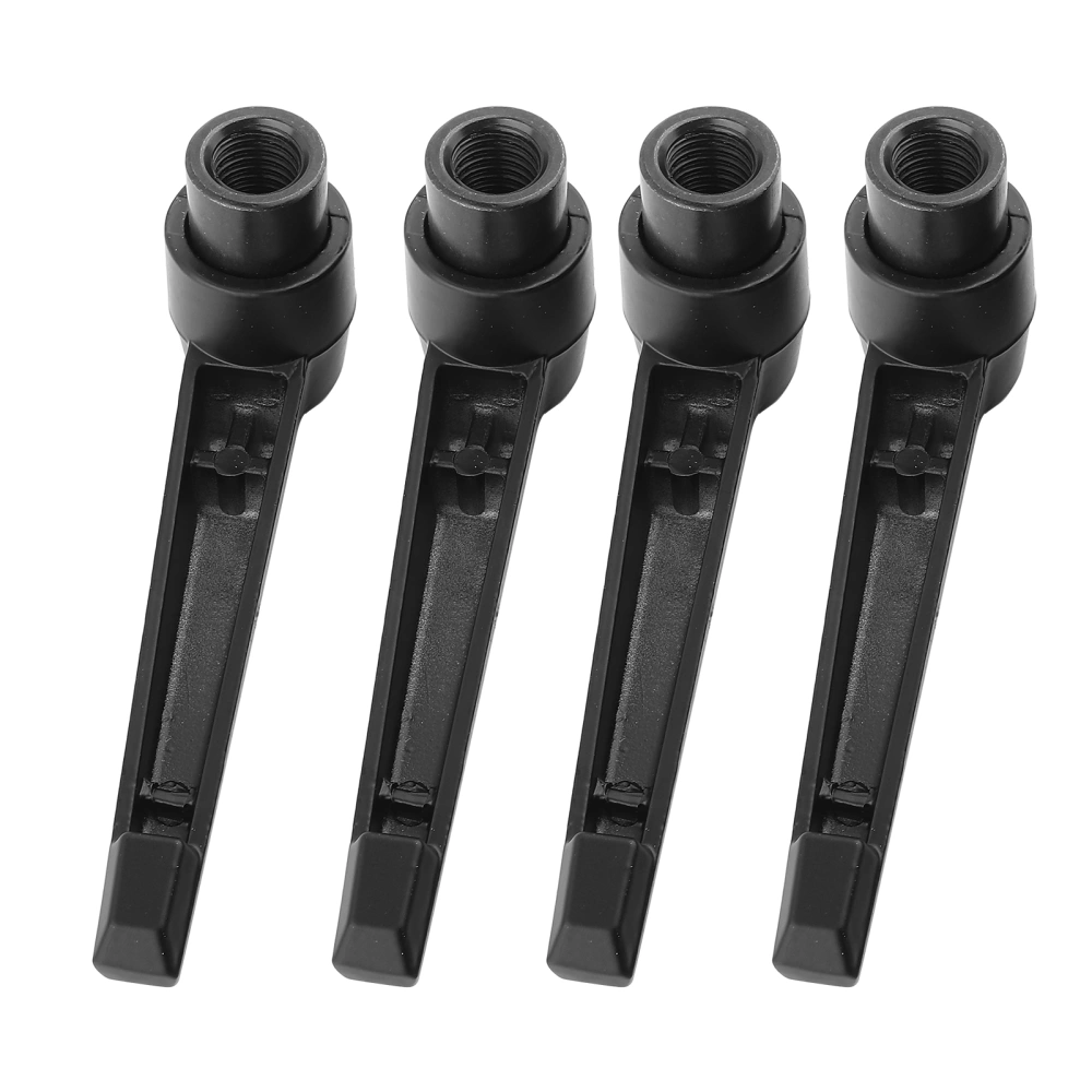 4PCS Metal Machine Knobs Adjustable Fixing Handle M10 Female Thread(80mm)