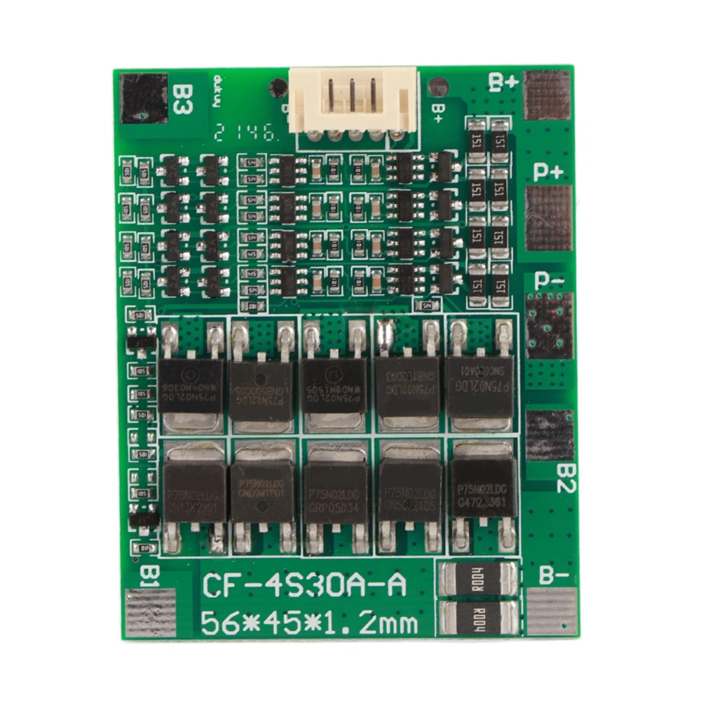 4S 30A Lithium Battery Protection Board 3.2V LiFe Battery BMS PCB Board