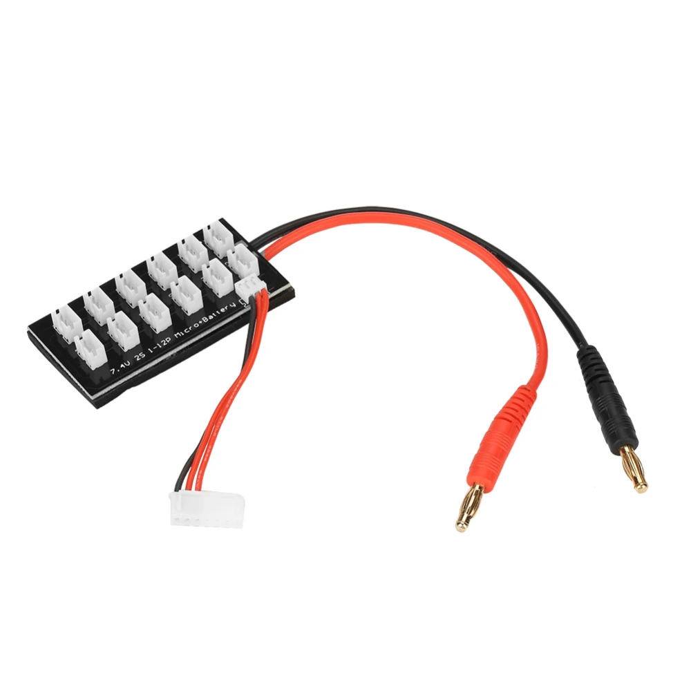 7.4V 2S LiPo Battery Parallel Charging Board Balance Charging Board with JST pH Connector