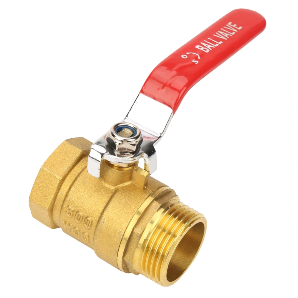 Level Handle Brass Pipe Ball Valve Male and Female Thread 1"BSP DN25