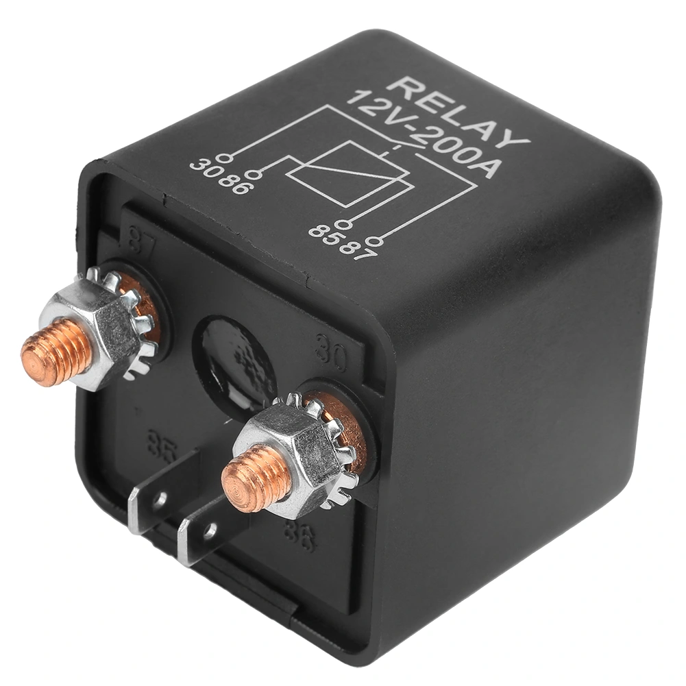 WM686 12V 4-Pin Start Relay Heavy Duty Car ON/OFF Switch Relay RL/180 200A