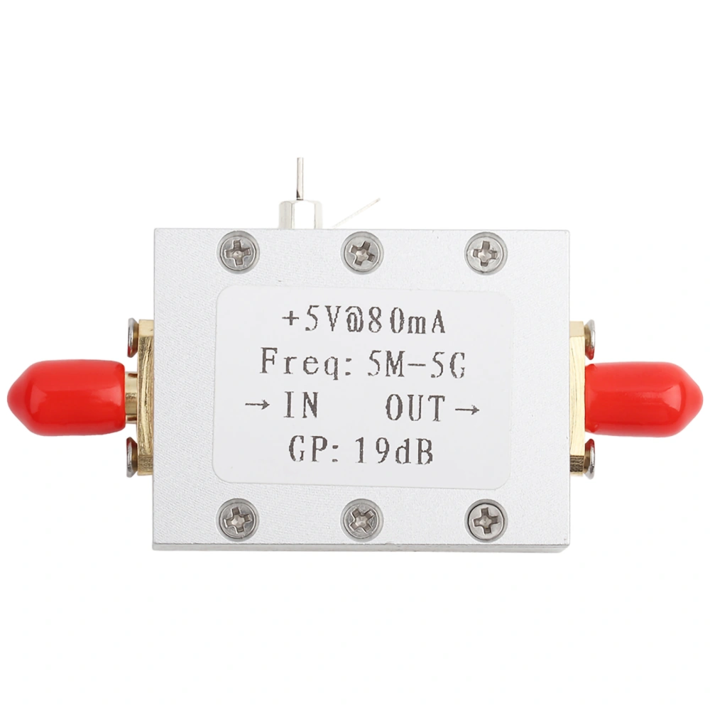 5M-5GHz Wideband RF Signal Amplifier Gain 19dB@2G Broadband Amplification