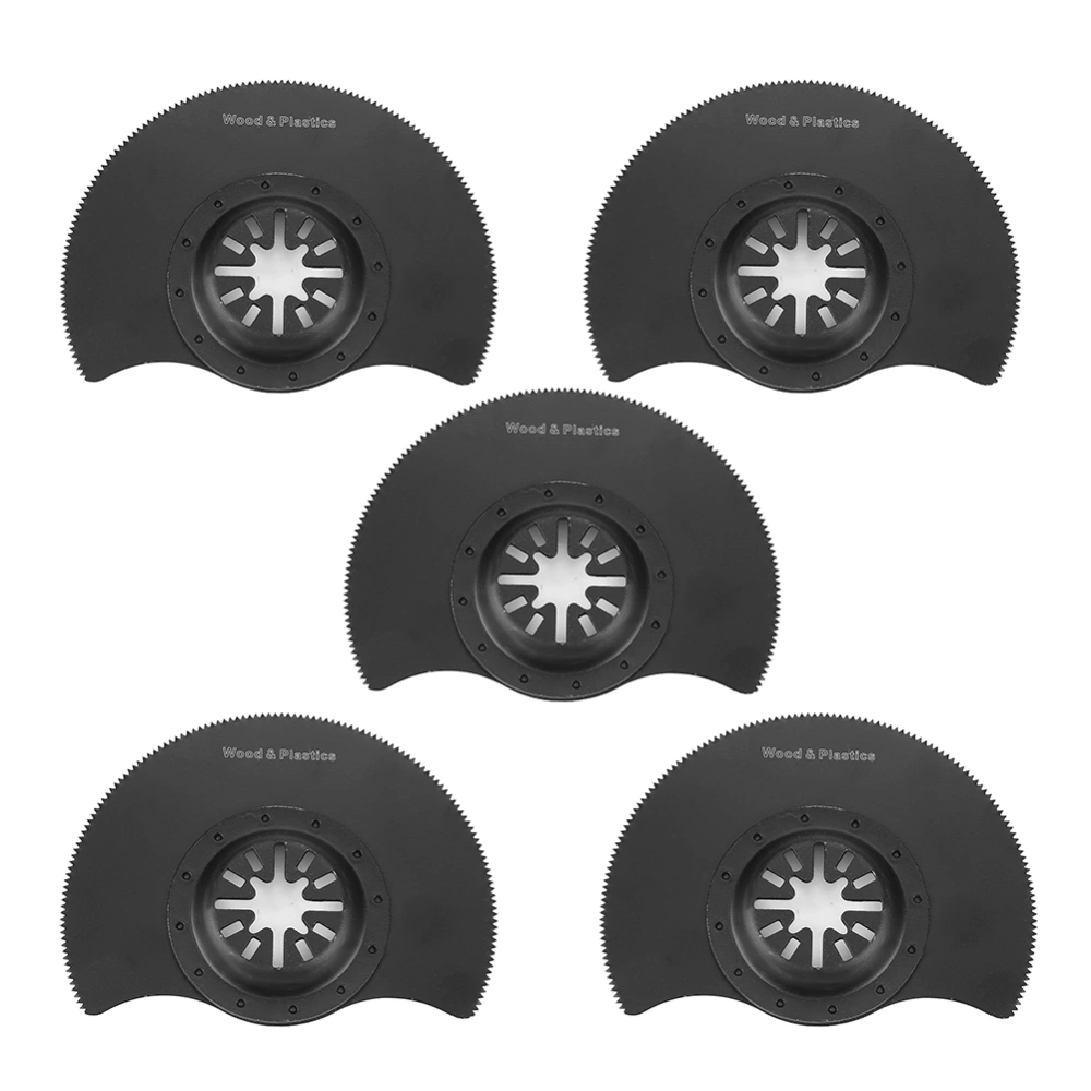 5pcs Circular Saw Blades Oscillating Multi Tool Accessories Set for Repairing Cutting