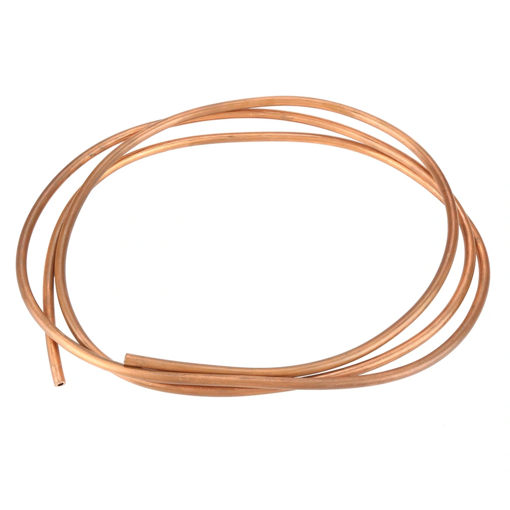 2m T2 Soft Copper Coil Tube Pipe ID 4mm OD 6mm Thickness 1mm for Refrigeration