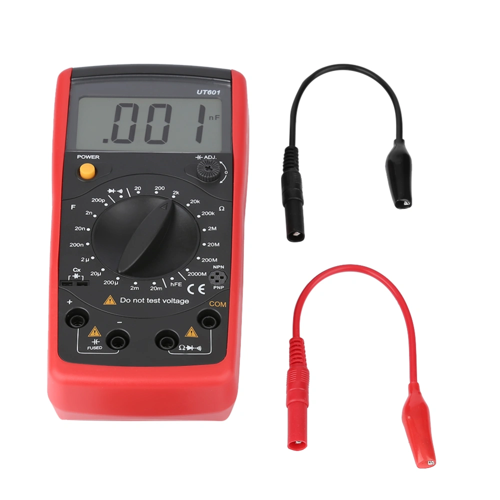 UT601 Capacitance Resistance Meters Ohmmeters Resistor LCR Meter Capacitors Tester