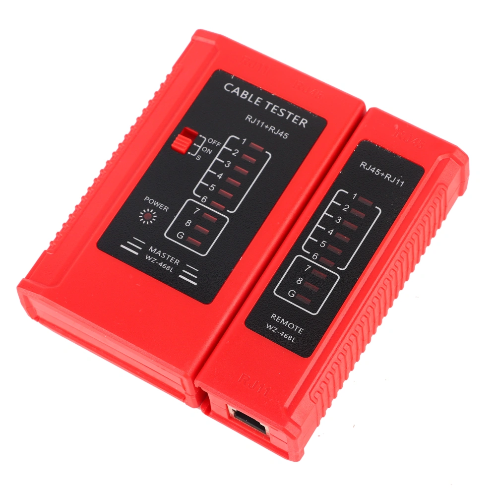 WZ-468 RJ45 and RJ11 Network Cable Tester Ethernet LAN Network Test Tool