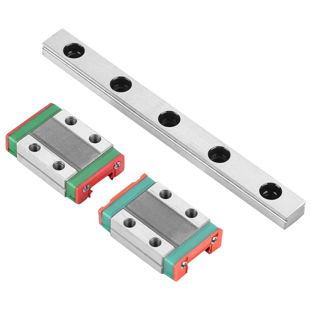 MGN9B 100mm Linear Guide Rail 9mm Width with 2pcs MGN9B Rail Block