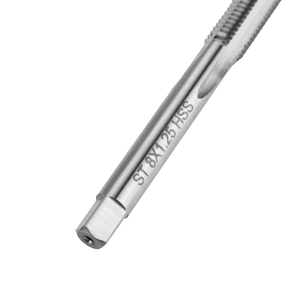 High Speed Steel Straight Flute Thread Machine Tapping Tap Thread Repair Tool (ST8*1.25)
