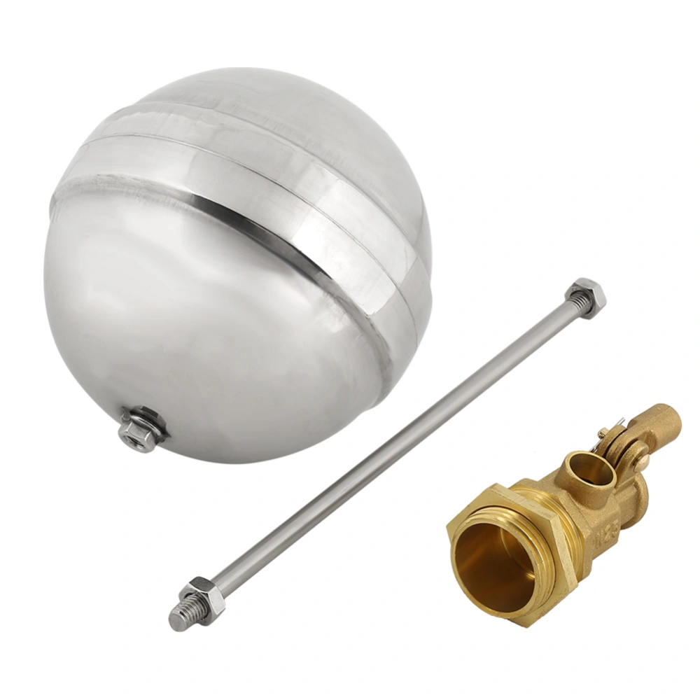 DN25 G1 Brass Male Thread Water Sensor Stainless Steel Float Ball Valve