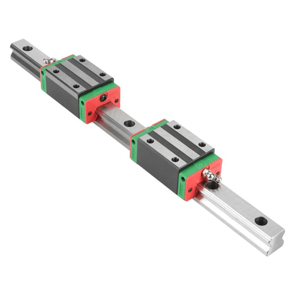 HGR20 400mm Linear Guide Rail Slide Carriage CNC Router with 2pcs Rail Block