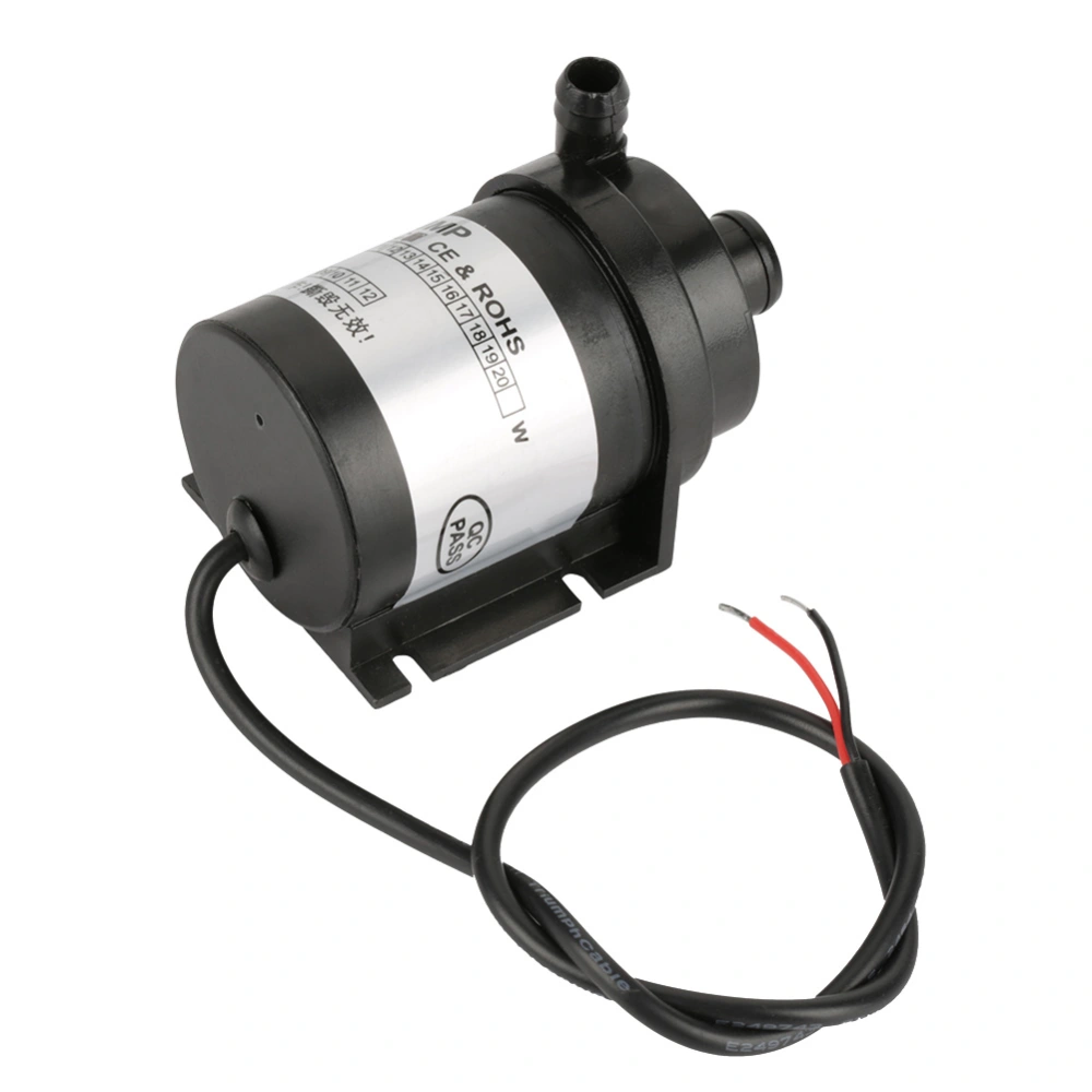 24V10W Black High Temperature Resistance Circulation Low Noise Brushless Water Pump