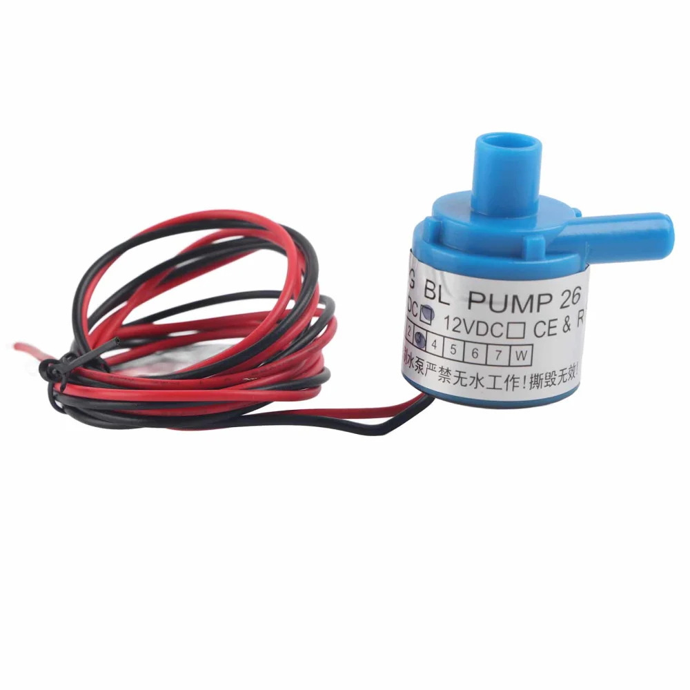 Mini Food Grade Brushless Water Pump 6V DC 3W for Aquarium Fountain Medical Instruments