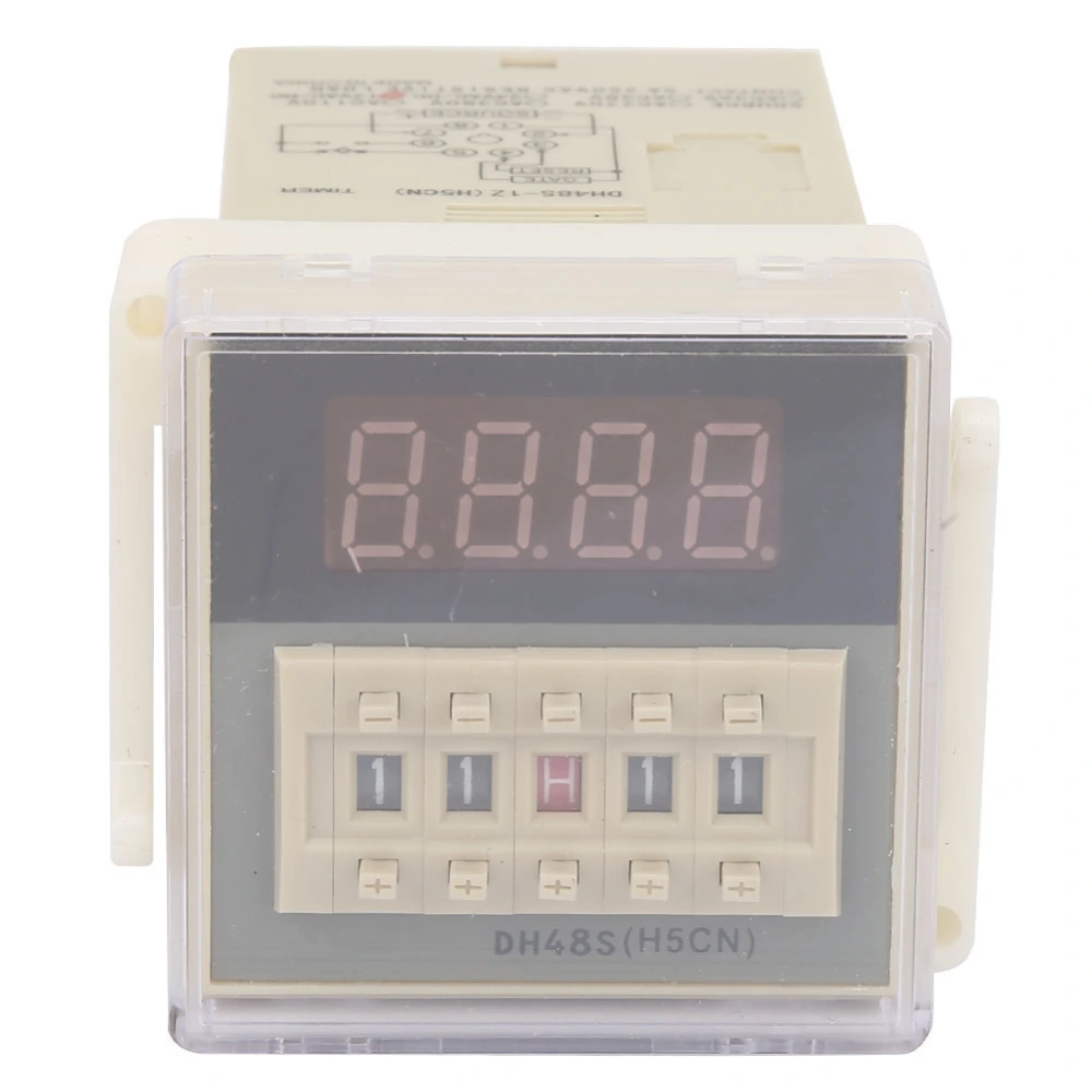 Digital Time Relay Module 8 Pin 3W 0.01s~99h99m Timer Relay Device(380V AC)