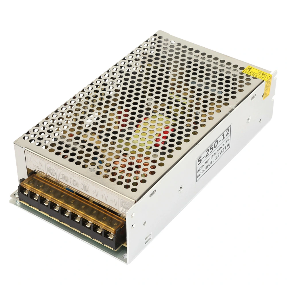 S-250W-12 DC 12V 21A LED Switching Power Supply Driver Adapter for Industrial Equipment