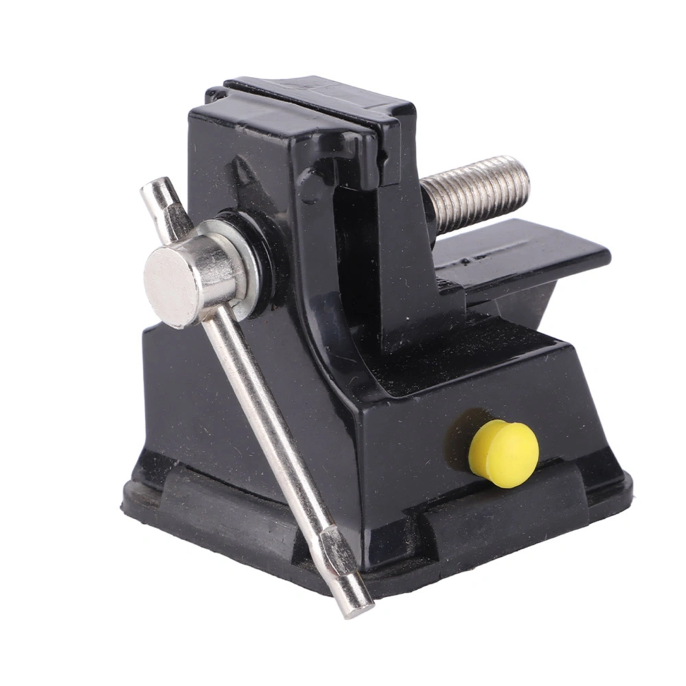 Universal Mini Table Carving Bench Vise with Suction Base Carving Clamp Drilling Accessory