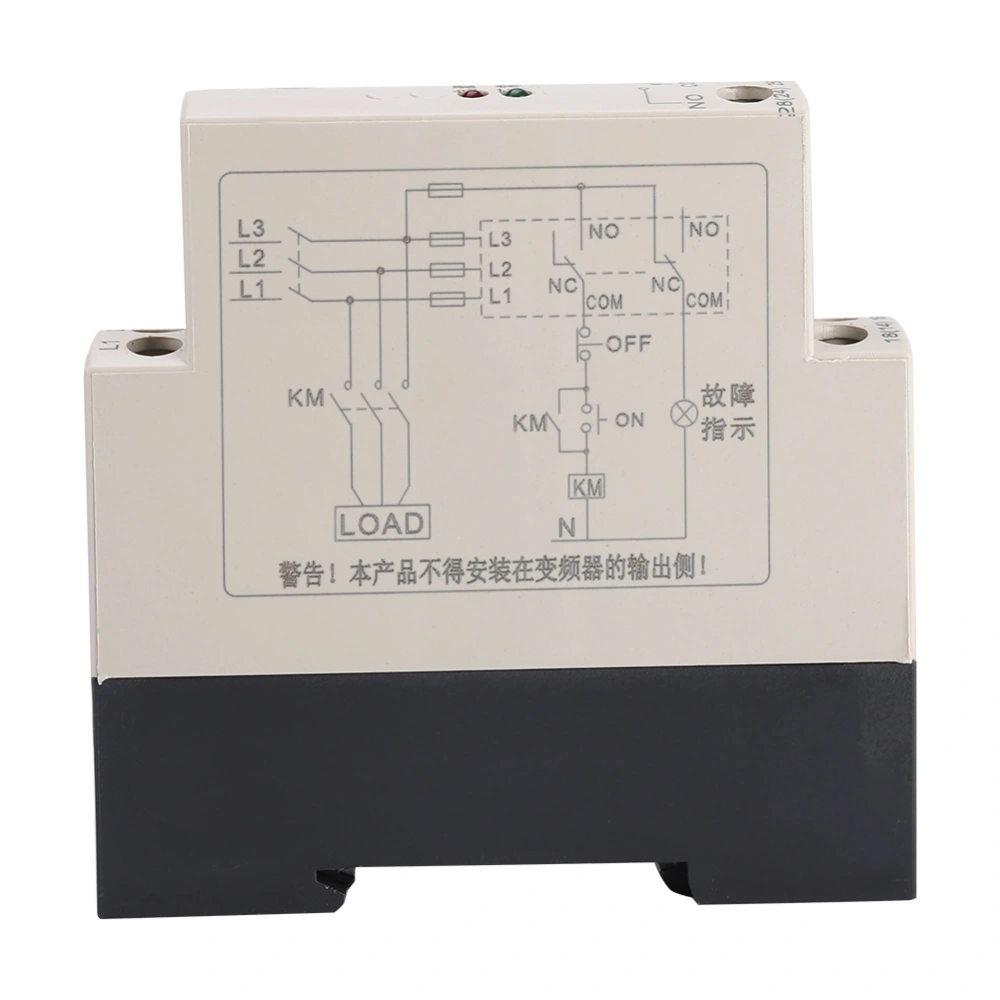 JVRD6 Phase Sequence Protection Relay Monitoring Voltage Control Device