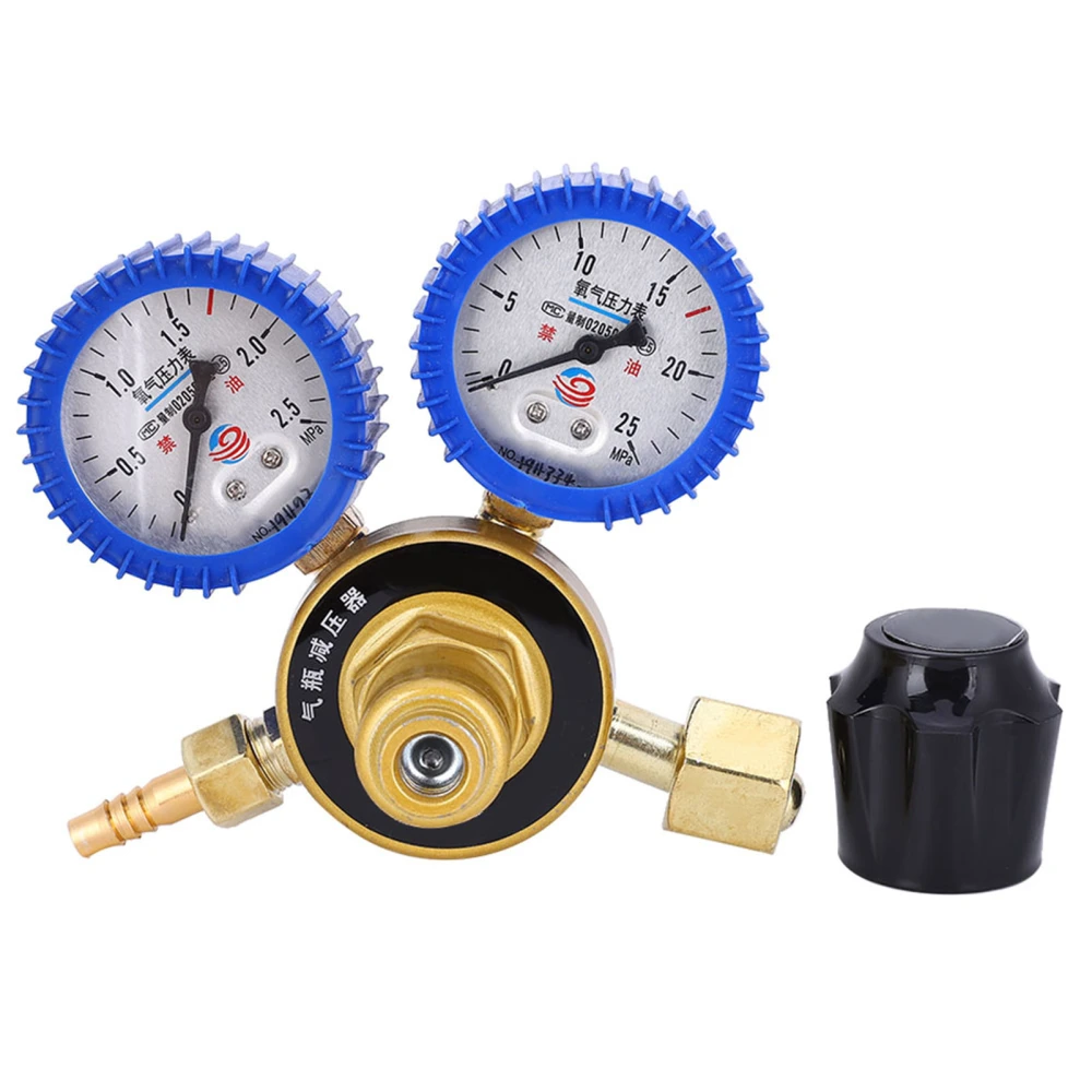 0.4‑25MPa Oxygen Gas Pressure Reducer Air Flow Regulator Gauge Meter