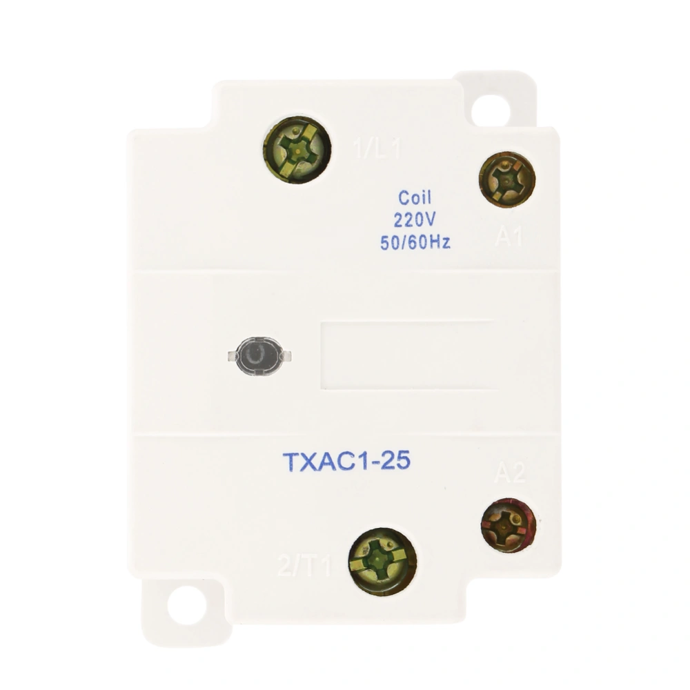 TXAC1-25 UI400V 25A Single Pole One NO AC Contactor 220V 50/60Hz for Injection Molding Machine