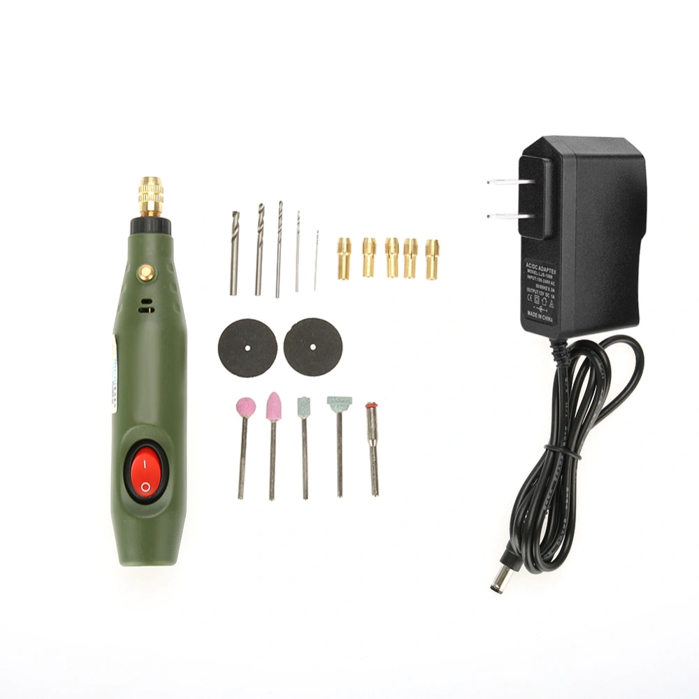 Mini Drill Set Drill Grinder Kit Electric Grinding Drilling Polishing Tool (, )