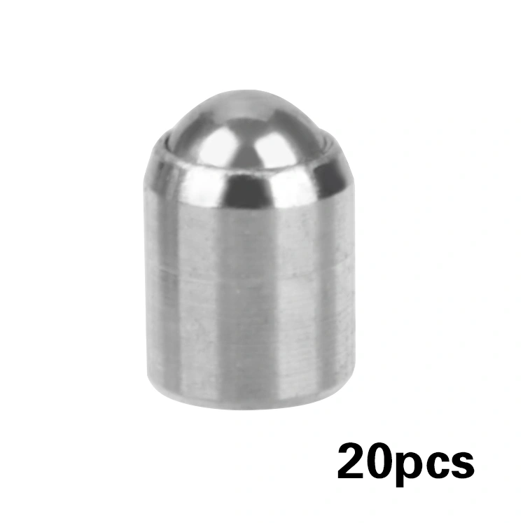 304 Stainless Steel Precision Positioning Beads Screw Smooth Spring Ball Plunger(φ 2*3)