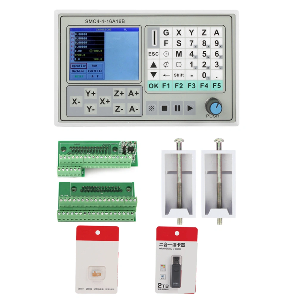 SMC4-4-16A16B 4 Axis CNC Motion Controller For Carving Machine Control System