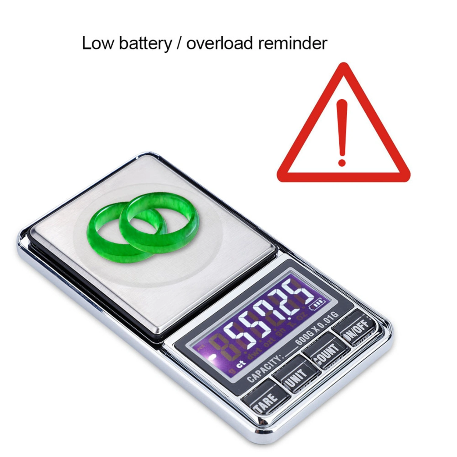 USB High Precision Balance Digital Electronic Pocket Weight Gram Scale(600g/0.01g)