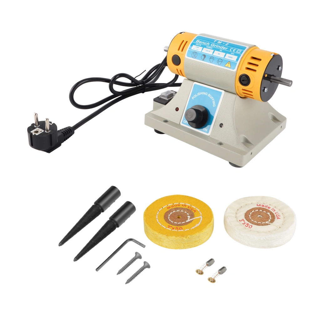 350W Electric Grinder Polishing Machine for Jewelry Dental Lathe Motor