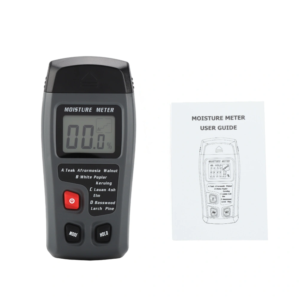 Digital LCD Wood Moisture Meter Humidity Tester Timber Damp Detector