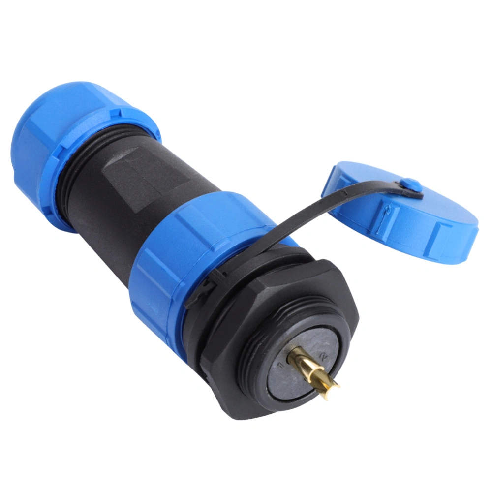 IP68 SP21 2Pin Waterproof Plastic Aviation Plug Socket Connector (2Pin)