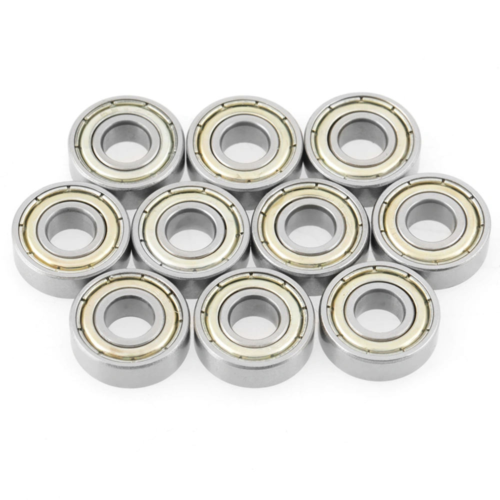 10 pcs / set 696ZZ Stainless Steel Ball Bearing Bearings 6 x 15 x 5 mm