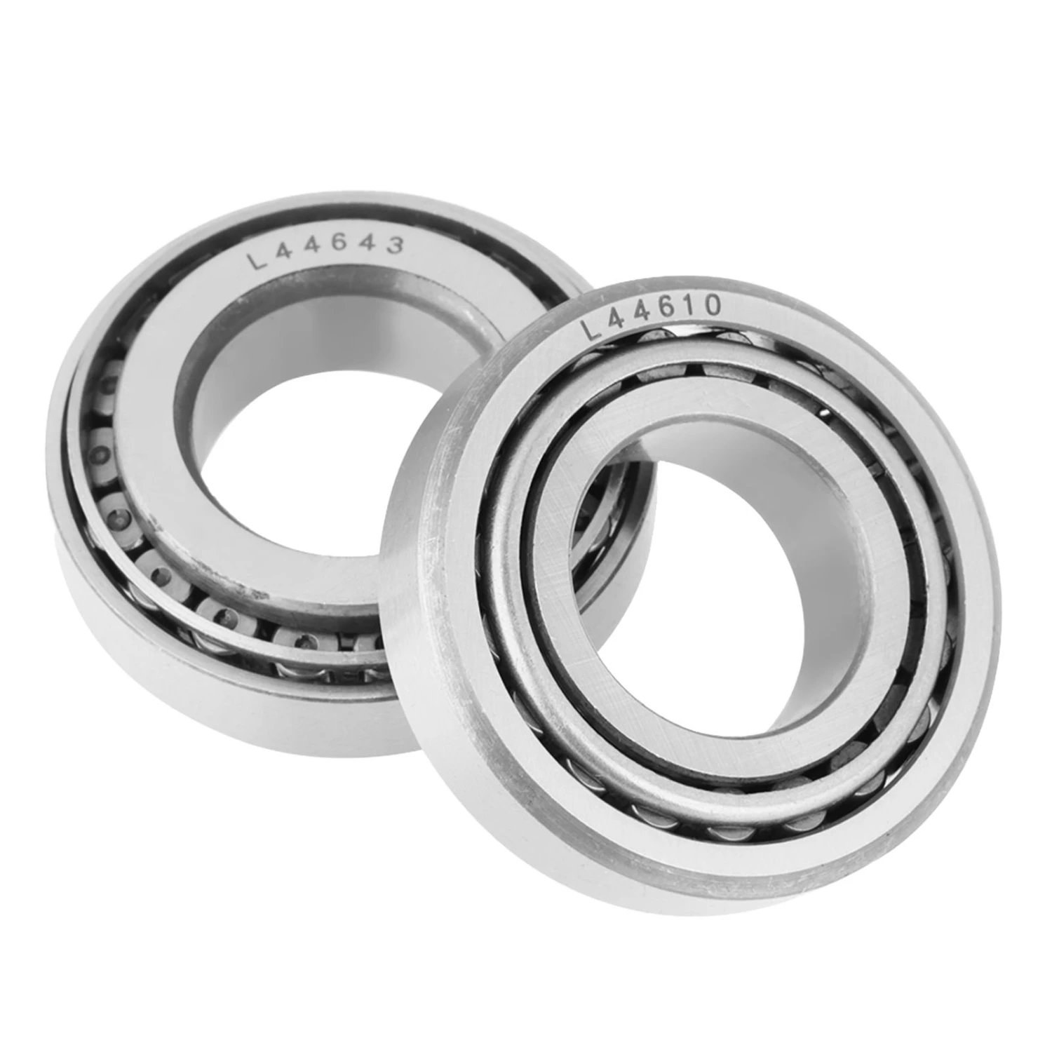 2pcs L44643 Single Row High Speed Tapered Roller Bearings ID25mm OD50.292mm Thickness 14.22mm