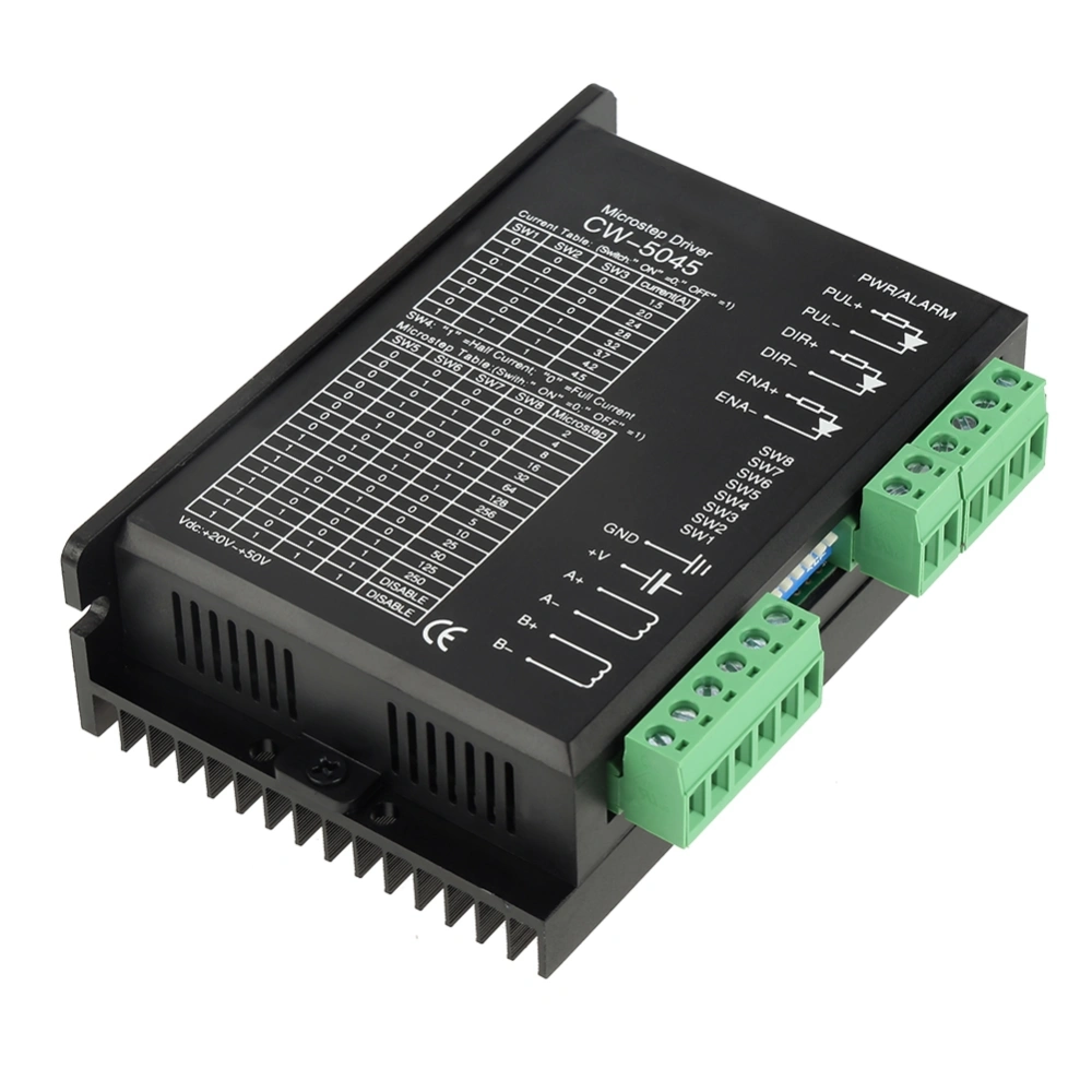 1pc Stepper Motor Microstep Driver CW-5045 4.5A 24V-50VDC for CNC Hybrid Motors