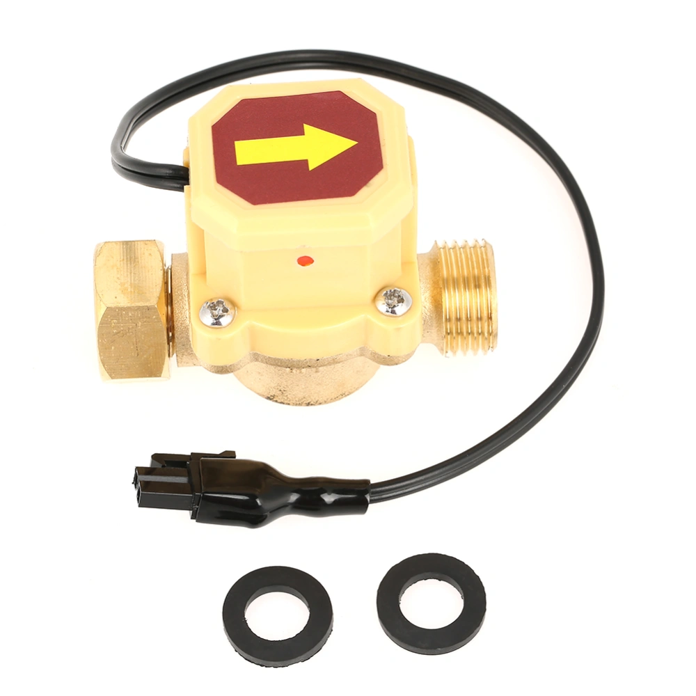 1pc Brass Pump Pressure Water Flow Control Sensor Switch G1/2 Female Male Thread