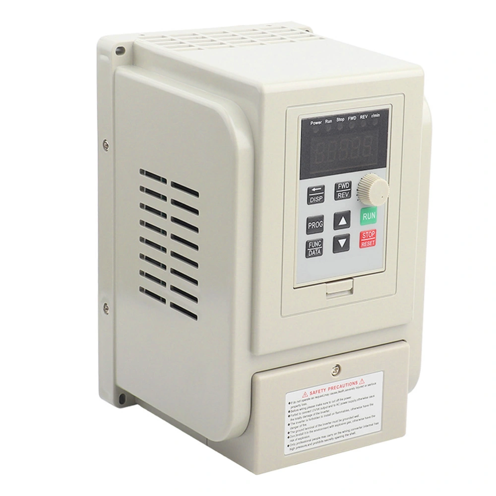 220VAC Single phase Variable Frequency Drive VFD Speed Controller for 3 phase 2.2kW AC Motor