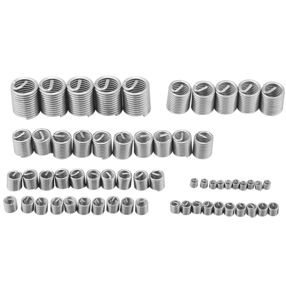 60pcs Stainless Steel Thread Repair Kit M3 M4 M5 M6 M8 M10 M12