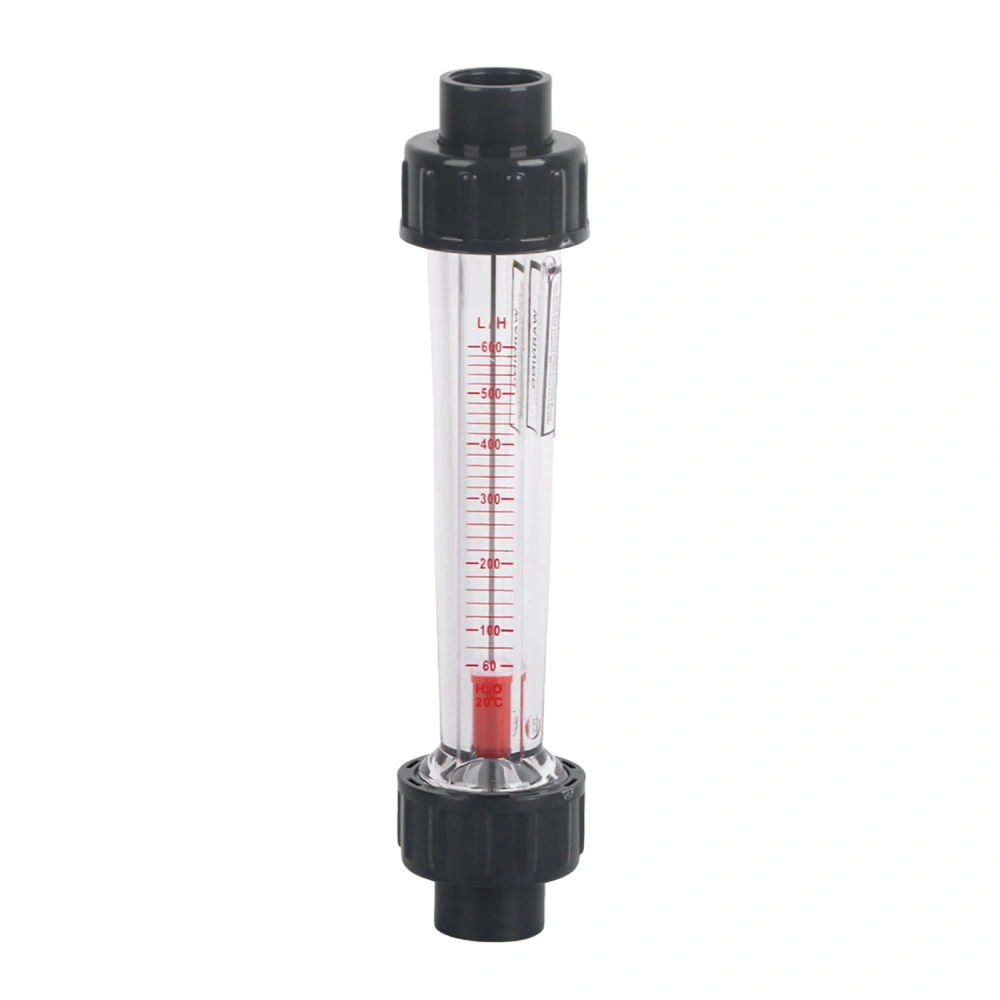 60‑600L/H Plastic Tube Liquid Water Rotameter LZS‑15D Flow Meter