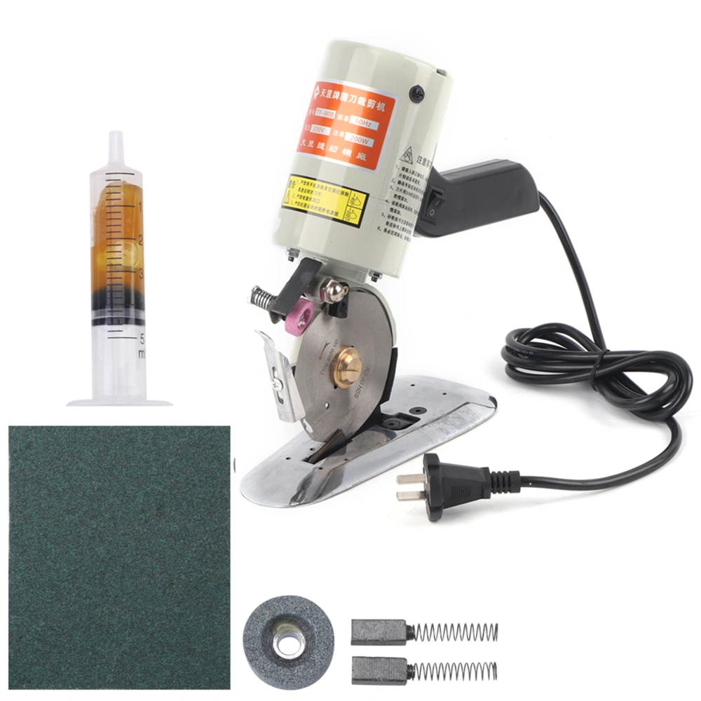 220V 90mm Blade Electric Cloth Cutter Fabric Cutting Machine