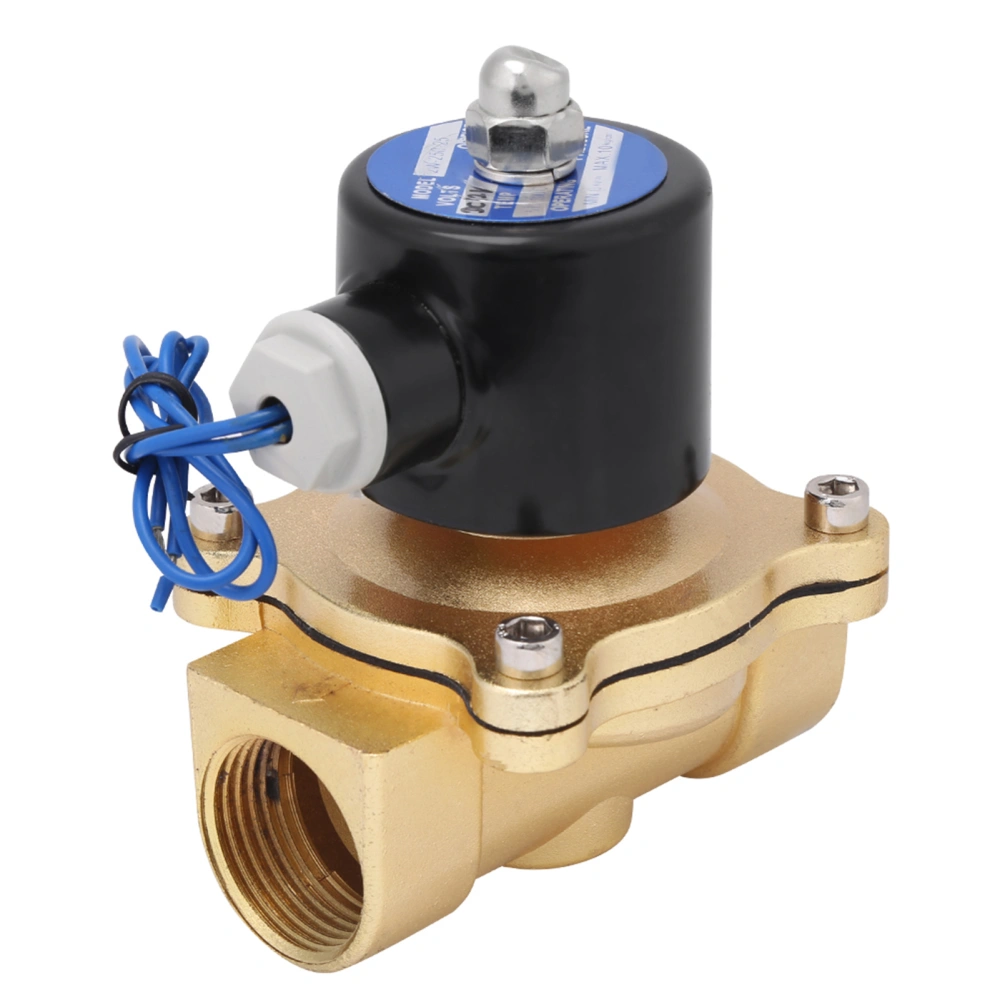 DC12V R1 DN25 Normal Closed Zinc Alloy Electric Magnetic Solenoid Valve for Water Air Oil