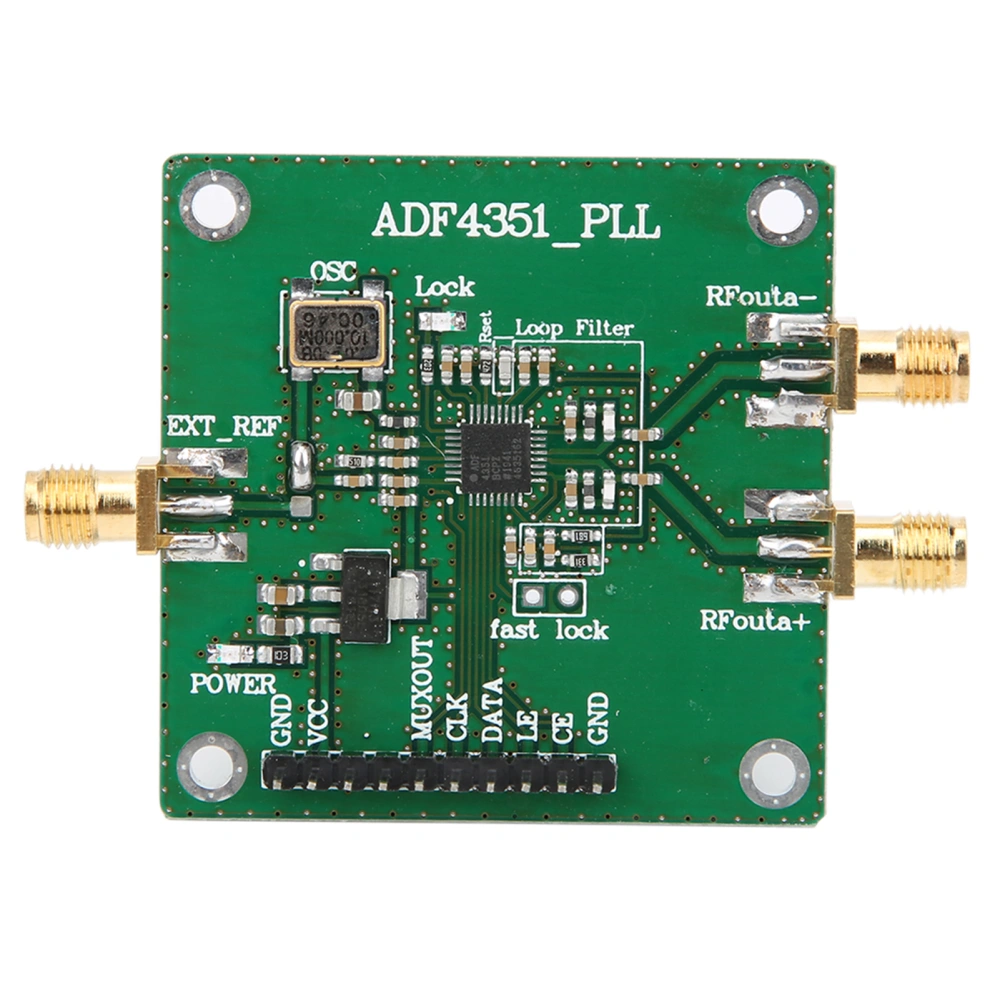 35M-4.4GHz RF Signal Source Phase Locking Loop Frequency Synthesizer ADF4351 Development Board