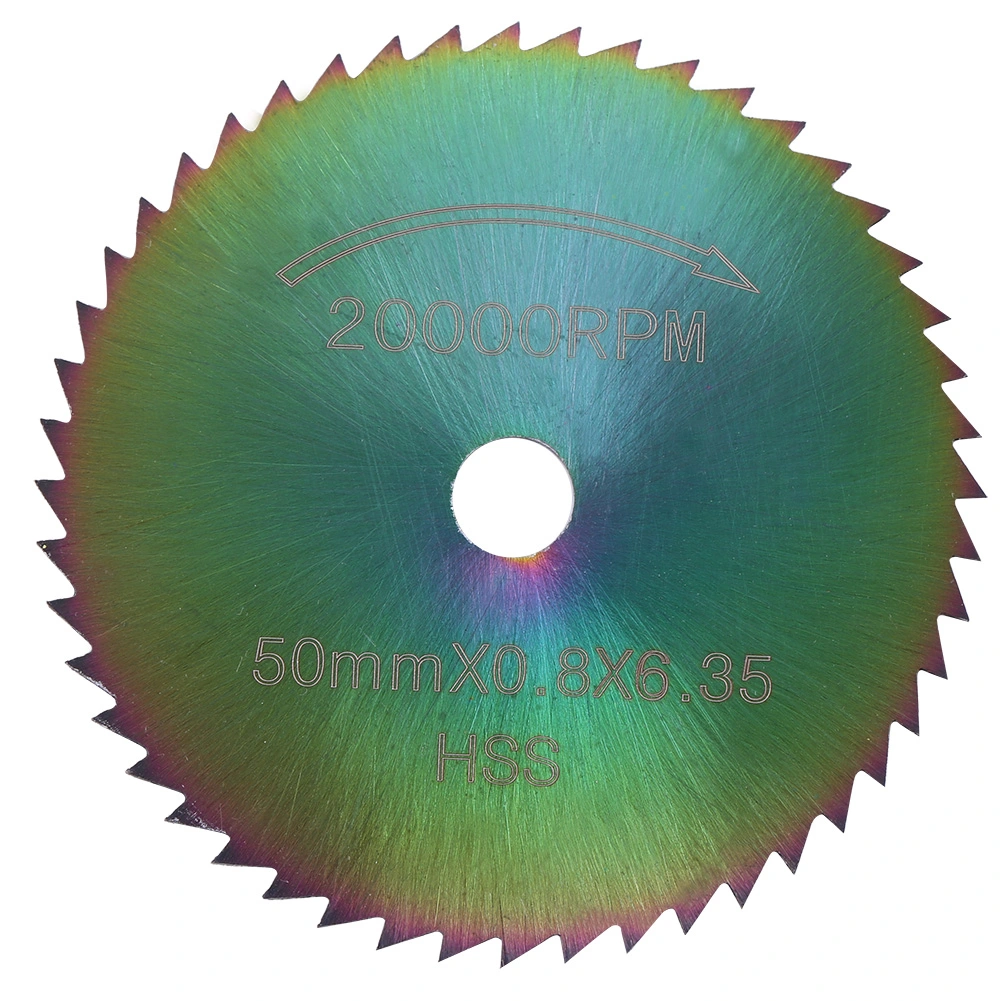 HSS Circular Saw Blade Cutting Disc Power Tool for Wood Plastic(#7)