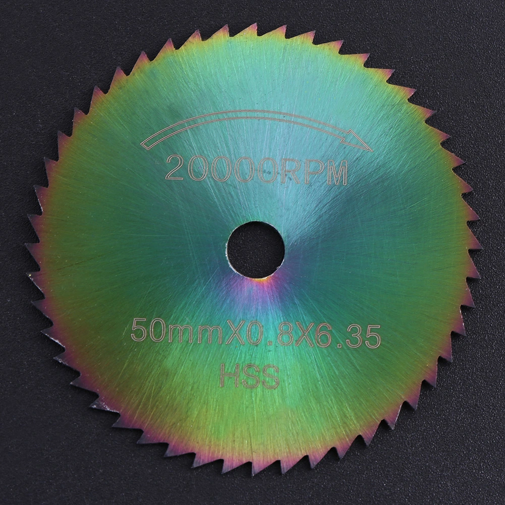 HSS Circular Saw Blade Cutting Disc Power Tool for Wood Plastic(#7)