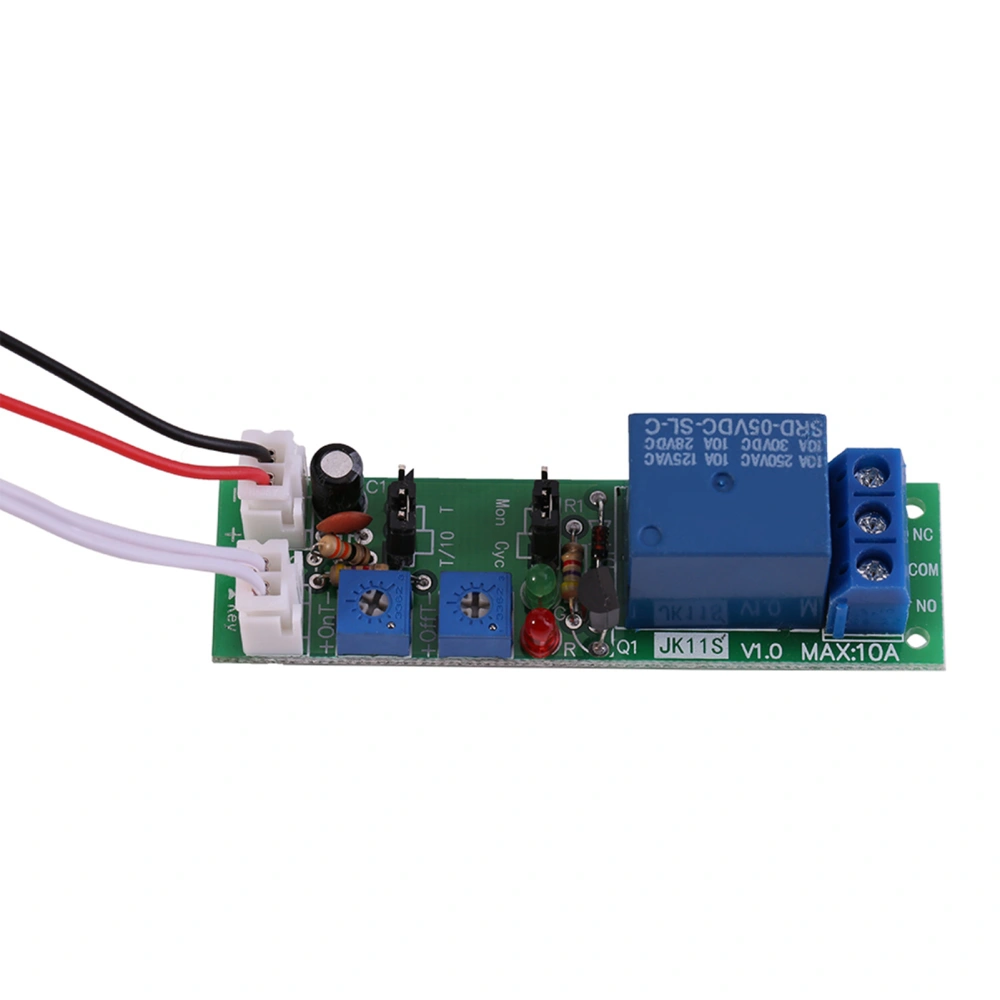 Adjustable Cycle Timer Delay On/Off Switch Relay Module (DC5V,0-30min)