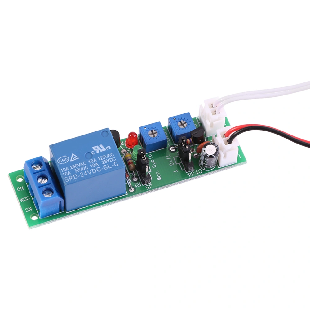 Adjustable Cycle Timer Delay On/Off Switch Relay Module (DC24V,0-30min)