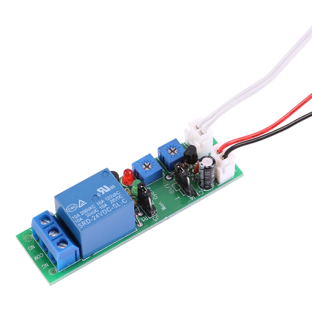 Adjustable Cycle Timer Delay On/Off Switch Relay Module (DC24V,0-15min)