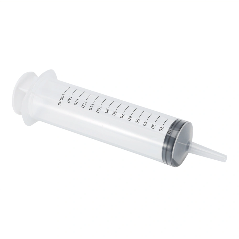 150ml Large Plastic Hydroponics Nutrient Disposable Precision Measuring Syringe