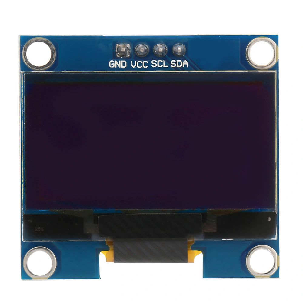 1pc 1.3 inch OLED Display Module IIC I2C Communicate 128X64 White Text Color